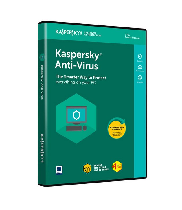 Antivirus Kaspersky — 2 Poste licence 1 an