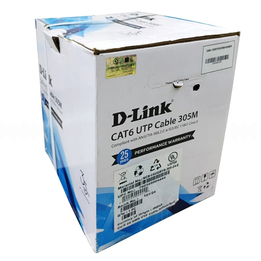 Touret de câble CAT6 — 305 mètres