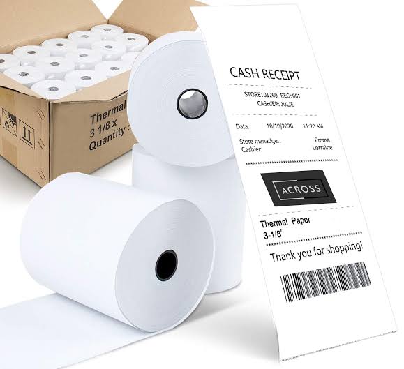 Rouleaux de papier thermique